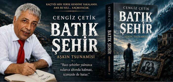Cengiz Çetik’in Yeni Romanı “Batık Şehir – Aşkın Tsunamisi” Okurla Buluştu