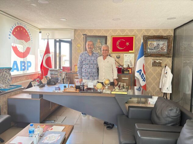 Yazar Ali Gültekin’den ABP Genel Başkanı Bedri Yalçın’a Ziyaret: Siyasette Diyalog Mesajı
