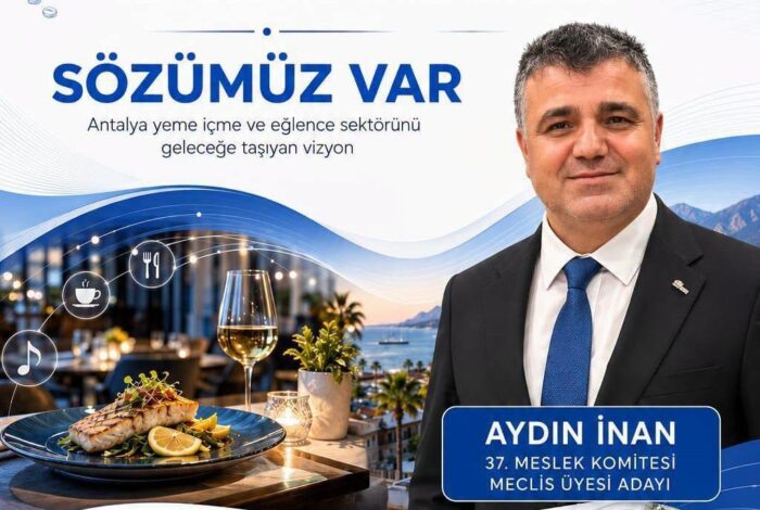 AYDIN İNAN, ATSO 37. MESLEK KOMİTESİ İÇİN ADAYLIĞINI AÇIKLADI!