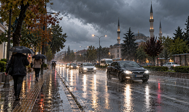 Bursa için kuvvetli yağış uyarısı: 6 ilçeye dikkat