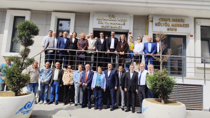 BUĞRA KAVUNCU VE İYİ PARTİ HEYETİNDEN SULTANGAZİ’DE SAHA ÇALIŞMASI