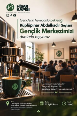 Küplüpınar’da Gençler İçin Yeni Merkez Açılıyor