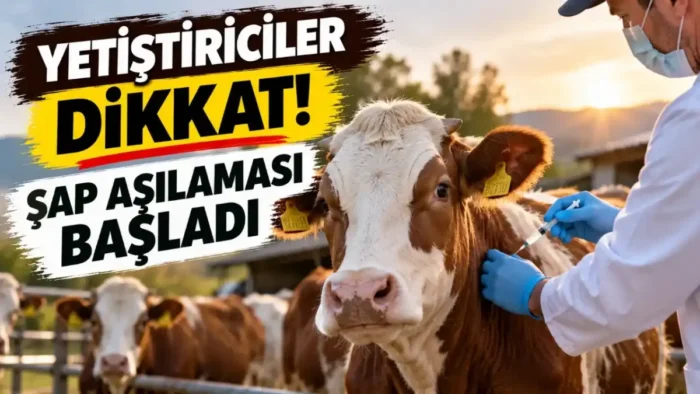 Şap aşılamasında sevkiyat uyarısı: “Aşıların zamanında ulaştırılması gerekiyor”