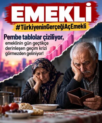 EMEKLİNİN GAZINI DEĞİL, MAĞDURİYETİNİ ALIN!