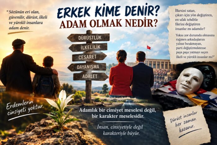 ADAM OLMAK MI ZOR, ADAM KALMAK MI?