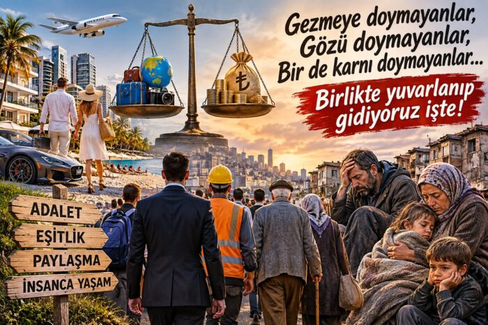 GEZMEYE DOYMAYANLAR, GÖZÜ DOYMAYANLAR, BİR DE KARNI DOYMAYANLAR…