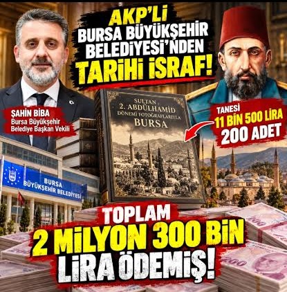 Bursa’da 2,3 milyon TL’lik kitap alımı tartışma yarattı: 200 kitap için 2 milyon 300 bin TL!